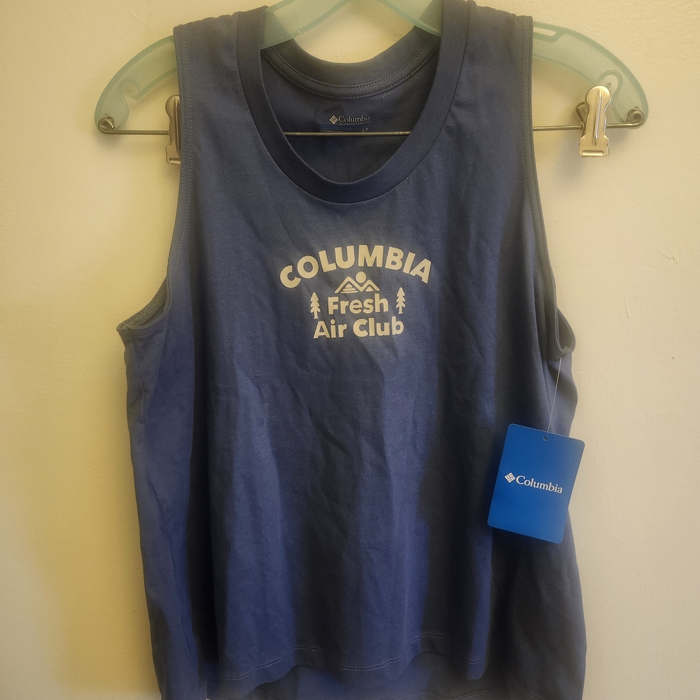 Columbia Blue Tank Top